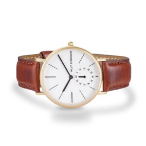 Heritage Small Eye Gold White/Tan